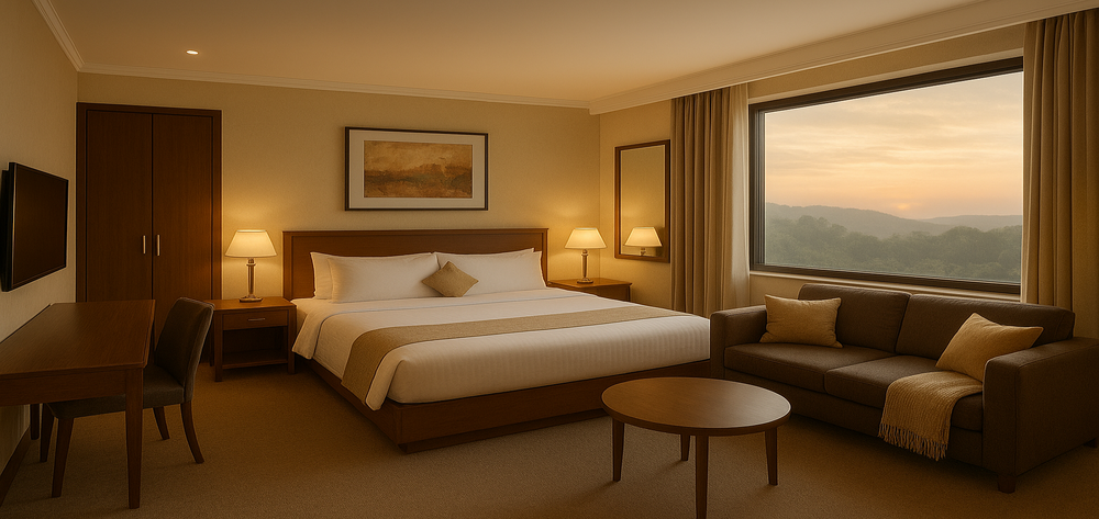 Experience Comfort & Luxury Premium & Executive Rooms at The Hotel Pandav Pachmarhi